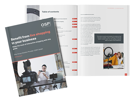 Whitepaper: Benefit from live shopping in your business