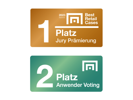 Best Retail Cases Award – Jury & Anwender Voting